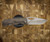 MCNEES KNIVES DIXON DRAGONSCALE BRONZE HANDLE, STONEWASHED BLADE, STONEWASHED HARDWARE, MAGNACUT SIMS1T2508