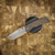 MCNEES KNIVES PM MAC 2 3" ROCK TEXTURE BRONZE HANDLE, STONEWASHED BLADE, AND HARDWARE, DROP POINT, MAGNACUT SIMS1T2559