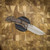MCNEES KNIVES PM MAC 2 3" ROCK TEXTURE BRONZE HANDLE, STONEWASHED BLADE, AND HARDWARE, DROP POINT, MAGNACUT SIMS1T2559
