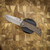 MCNEES KNIVES PM MAC 2 3" ROCK TEXTURE BRONZE HANDLE, STONEWASHED BLADE, AND HARDWARE, DROP POINT, MAGNACUT SIMS1T2559