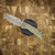 MCNEES KNIVES PM MAC 2 3" ROCK TEXTURE GREEN/ BRONZE HANDLE, STONEWASHED BLADE, STONEWASHED HARDWARE, DROP POINT, MAGNACUT SIMS1T2560