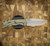 MCNEES KNIVES PM MAC 2 3.5 JIGGED GREEN/ BRONZE, STONEWASHED BLADE, STONEWASHED HARDWARE, MAGNACUT SIMS1T1554