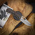 MCNEES KNIVES LITTLE DIXON FRAG 3.25", BRONZE HANDLE, STONEWASHED BLADE, STONEWASHED HARDWARE, MAGNACUT