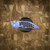 HYPERCUT DHARMA AUTO PURPLE TITANIUM FRAME, BLUE TITANIUM HARDWARE, STONEWASHED S45VN BLADE, HEX PATTERN SN 0096 CCHC0096
