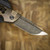 HYPERCUT DHARMA AUTO BRONZE TITANIUM FRAME AND HARDWARE, ZIRCONIUM PIVOT, STONEWASHED S45VN BLADE, HEX PATTERN SN 0108 CCHC0108