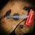 Chaves Knives Arison Street by Sam Tran - Red Label Magnetic Integral Stonewash Drop Point Knife