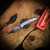 Chaves Knives Omega Street Jake McCoy Tanto - Stonewash Red Label Magnetic Integral Black Satin PVD - M390