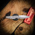 Chaves Knives Phase 229 - Brad Blount Design Drop Point Knife with Stonewash Finish & Red Label