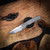 Chaves Knives  Arison  Street  Stonewash  Linerlock Blue Label Black Micarta BF  Drop Point