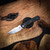 Chaves Knives  Arison  Street  Stonewash  Linerlock Blue Label Black G-10 BF  Drop Point