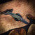 Chaves Knives Disciple  Street  Black  PVD  Linerlock Blue Label OD Green G-10 BL  PVD  Drop Point