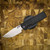 Chaves Knives Redencion N.T.A.K SW PVD Linerlock Purple Ti Blue Label Aluminum Knurled SW Tanto CK-1D2-2B9A-2D1-PRP