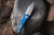 Protech Knives Chaves Scapegoat Carbide Texture Blue, Stonewash Magnamax RCS1105-Blue