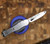 Heretic Knives Hydra Hand Ground Cracked Ice Stainless Steel Chasis Abalone Inlays CCHydra-SN023