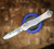 Heretic Knives Hydra Hand Ground Cracked Ice Stainless Steel Chasis Abalone Inlays CCHydra-SN023