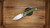 Microtech LUDT Ram-Lok Stonewash Standard Frag Aluminium OD Green 1135RL-10FROD