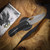 McNees Knives Little Dixon Antiqued Frag, Stonewashed Hardware 3.25