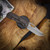 McNees Knives Little Dixon Bronze Atomic, Stonewashed Hardware 3.25 SIMS1T2572