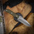 McNees Knives FX Agent Stonewashed Atomic, Green G-10