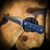 Auxiliary Manufacturing Pocket Bowie Fixed Blade Knife – Blue Micarta | Black PVD Blade