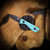Auxiliary Manufacturing Runt Fixed Blade Knife - Tiffany G10 Handle - Black PVD Blade