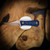 Auxiliary Manufacturing Pocket Bowie Fixed Blade Knife - Premium 14c28n Steel, Blue Micarta Handle & Rose Gold PVD Blade