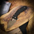 Heretic Knives Martyr Tanto - Premium Bronze Blade & Black Polymer Chassis | Durable Magnacut Steel