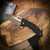 Heretic Knives Martyr Tanto - Premium Bronze Blade & Black Polymer Chassis | Durable Magnacut Steel