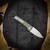 Protech Knives Scapegoat Auto Ramon Chavez - Green Textured Handle, MagnaMax Blade, Deep Carry Clip