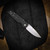 Protech Knives TR-3 INTEGRITY Manual Folding Knife - Relic Textured Black Handle, Stonewash Magnacut Blade, Double Thumbstuds & Deep Carry Clip