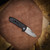 Protech Knives SBR - Les George Designed Short Bladed Rockeye Auto Knife | Black Textured Handle, 2.5" S35VN Blade, Deep Carry Clip