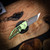 Hypercut Manufacturing Dharma Manual S45VN Knife - Premium Green Anodized Titanium EDC with Superior Edge Retention