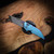 Hypercut Manufacturing Dharma Manual Folding Knife S45VN Steel – Premium Titanium Frame, Stunning Teal-Blue Finish, Lightweight & Durable