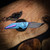 Hypercut Manufacturing Dharma Manual Folding Knife S45VN Steel – Premium Titanium Frame, Stunning Teal-Blue Finish, Lightweight & Durable