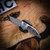 Hypercut Manufacturing Dharma Manual S45VN Knife - Precision Titanium Frame with Blue-Anodized Accents