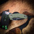 Heretic Knives Martyr Tanto Manual Stonewash Standard, OD Green Polymer Chassis H057-2A-GRN