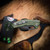 Heretic Knives Martyr Tanto Manual Stonewash Standard, OD Green Polymer Chassis H057-2A-GRN