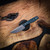 Axial Knives Alpine Ultralight Denim Micarta, Drop Point Stonewashed Blade