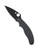 Spyderco UK Penknife Salt Black G-10 CPM MagnaCut Black DLC Blade C94GMCBKP