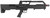 Escort HEBP41180001 BullTac PX 410 Gauge Pump 3" 5+1 18" Black Stainless Steel Barrel, Black Aluminum/Polymer Receiver w/Picatinny Rail, Black Bullpup Synthetic Stock, Black Grip