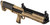Kel-Tec KSGTAN KSG Tan 12 Gauge 18.50" 3" 14+1 Tan Rec/Barrel Tan Polymer Fixed Stock & Grip TSW|81892