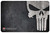 TekMat TEKR17PUNISHER Punisher Grunge Cleaning Mat Black/White Rubber 11"x17" Punisher Skull TSW|117827