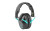 WALKER'S PRO FLDING MUFF BLK/TEAL RSR|WALGWP-FPM1-BKTL