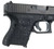 Talon Grips 116R Adhesive Grip Compatible w/Glock 26/27/28/33/39 Gen4 w/No Backstrap, Black Textured Rubber TSW|27287