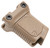 Strike Industries ARCMAGRAILSFDE Angled Vertical Grip Short Flat Dark Earth Polymer with Cable Management Storage for Picatinny Rail TSW|143892