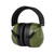 Radians DUHIHPGRBX High Performance Earmuff Over the Head Black/Green TSW|178446