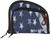 Allen 7719 Victory Auto Fit Handgun Case USA Flag Endura w/Black Trim, 1-Pocket, Knit Lining, Foam Padding & Lockable Zippers 9" x 7" Interior Dimensions TSW|98566