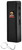 SKYLINE USA INC SGGDH2HVBK Stun Gun Hornet 2 Black Features Flashlight/Alarm Includes Keychain/Siren Alarm/USB Charger TSW|164207