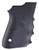 Hogue 69000 Rubber Grip Black Rubber with Finger Grooves for S&W 6906, Shorty 40, 4013 TSW TSW|86350