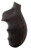 Hogue 67000 OverMolded Monogrip Black Rubber with Finger Grooves for Taurus 85 TSW|86472
